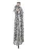 Laundry by Shelli Segal 100% Polyester Silver Casual Dress Size XS - photo 4