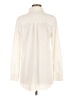 Lyssé Ivory Long Sleeve Button-Down Shirt Size M - photo 2