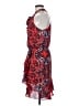 Parker 100% Polyester Paisley Red Cocktail Dress Size S - photo 5