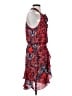 Parker 100% Polyester Paisley Red Cocktail Dress Size S - photo 4
