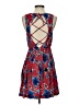 Unbranded 100% Polyester Paisley Red Casual Dress Size 2 - photo 2