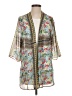 Susan Graver 100% Polyester Green Kimono Size XS - photo 1