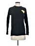 Gildan 100% Cotton Black Long Sleeve Top Size S - photo 1