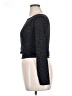 Pink Dot Black Long Sleeve Top Size XL - photo 5