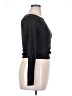 Pink Dot Black Long Sleeve Top Size XL - photo 4