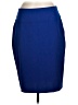 metaphor Solid Blue Formal Skirt Size 8 - photo 1