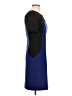 PREMISE Color Block Blue Cocktail Dress Size 6 - photo 4