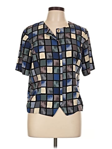 Kathy Che Short Sleeve Blouse (view 1)