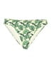 Missguided Print Green Swimsuit Bottoms Size 14 - photo 1