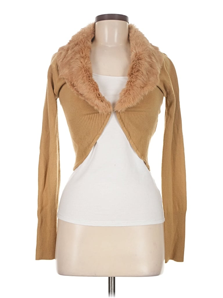 Pre-owned Xoxo Cardigan Sweater In Brown