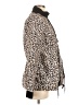 Vigoss 100% Polyester Animal Print Ivory Jacket Size M - photo 4