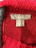 J.Jill 100% Cotton Red Turtleneck Sweater Size M - photo 7