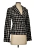 Avenue Montaigne Houndstooth Black Ivory Wool Blazer Size Sm (1) - photo 1