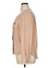 Moon Collection 100% Polyester Tan Long Sleeve Blouse Size XL - photo 5