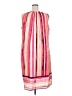Apt. 9 100% Polyester Stripes Pink Casual Dress Size 20W - photo 2