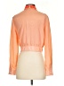 Forever 21 100% Polyester Orange Long Sleeve Blouse Size S - photo 2