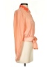 Forever 21 100% Polyester Orange Long Sleeve Blouse Size S - photo 4