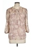 Faith and Joy Tan 3/4 Sleeve Blouse Size L - photo 1