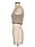 Unbranded 100% Polyamide Tan Sleeveless T-Shirt Size S - photo 5
