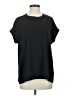Everleigh 100% Polyester Black Short Sleeve Top Size S - photo 1
