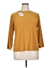 Nine West Gold 3/4 Sleeve Top Size XL - photo 1