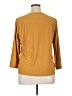 Nine West Gold 3/4 Sleeve Top Size XL - photo 2