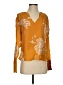 Joie Orange Long Sleeve Blouse Size XS - photo 1