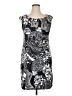 AGB Paisley Black Cocktail Dress Size 14 - photo 1