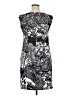 AGB Paisley Black Cocktail Dress Size 14 - photo 2