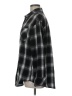 Unbranded 100% Polyester Plaid Black Long Sleeve Blouse Size M - photo 5