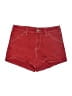 Dickies Solid Red Denim Shorts Size 7 - photo 1