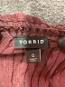 Torrid Burgundy Long Sleeve Blouse Size Lg Plus (0) - photo 7