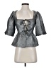 H&M Gray 3/4 Sleeve Blouse Size XS - photo 1
