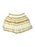 Nema Resort Wear Stripes Ivory Shorts Size S - photo 2