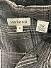 Ann Taylor Plaid Gray Long Sleeve Blouse Size S - photo 7