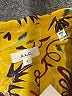 A.L.C. 100% Linen Tropical Yellow Short Sleeve Blouse Size S - photo 7