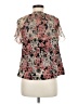 Lucky Brand 100% Polyester Pink Short Sleeve Blouse Size M - photo 2