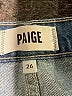Paige 100% Cotton Blue Jeans Size 26 waist - photo 6