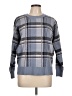 Tahari Plaid Blue Pullover Sweater Size L - photo 1