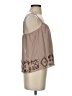 Isabel 100% Polyester Tan Sleeveless Blouse Size XS - photo 4