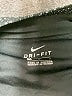 Nike 100% Polyester Chevron-herringbone Silver Athletic Shorts Size M - photo 3
