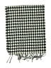 Unbranded Houndstooth Black Scarf One size - photo 2