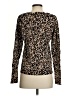 Basic Editions Animal Print Brown Pullover Sweater Size S - photo 2