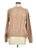 Fashion Metallic Tan Pullover Sweater Size Med - Lg - photo 1