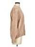 Fashion Metallic Tan Pullover Sweater Size Med - Lg - photo 4