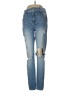 KANCAN JEANS Hearts Blue Jeans Size 29 waist - photo 1