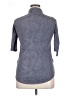 Unionbay 100% Cotton Gray 3/4 Sleeve Button-Down Shirt Size XL - photo 2