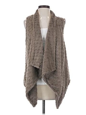 Esley Faux Fur Vest (view 1)