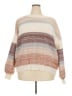 Unbranded 100% Polyester Stripes Ivory Pullover Sweater Size 5X - photo 1