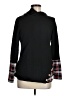 Shein Plaid Black Turtleneck Sweater Size M - photo 1
